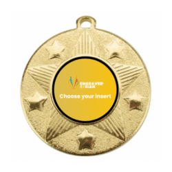 Revolution Star Medal (Choice of Inserts!)